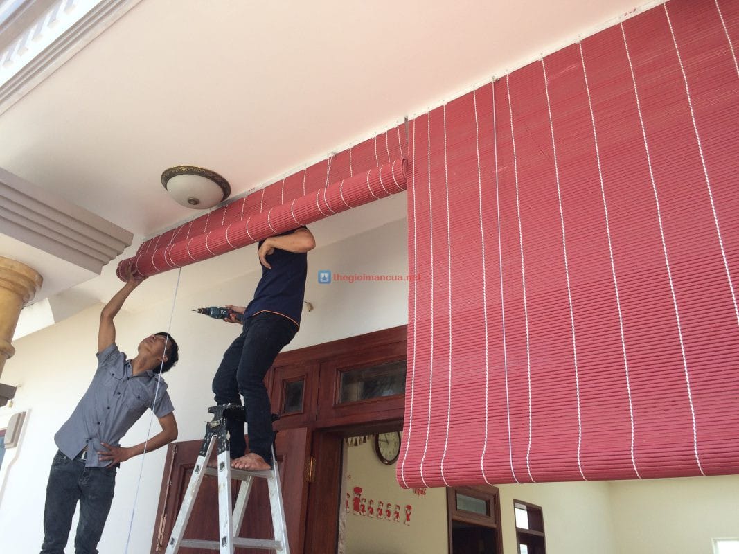 Màn nhựa ngoài trời