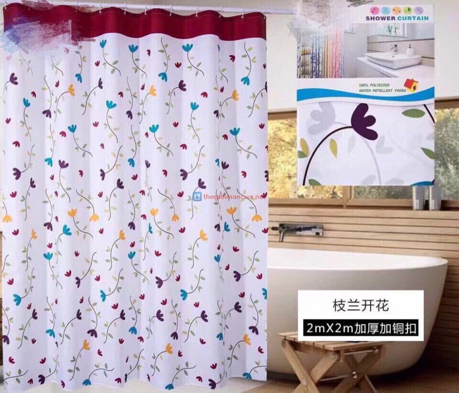 Rèm cửa phòng toilet giá rẻ RT06