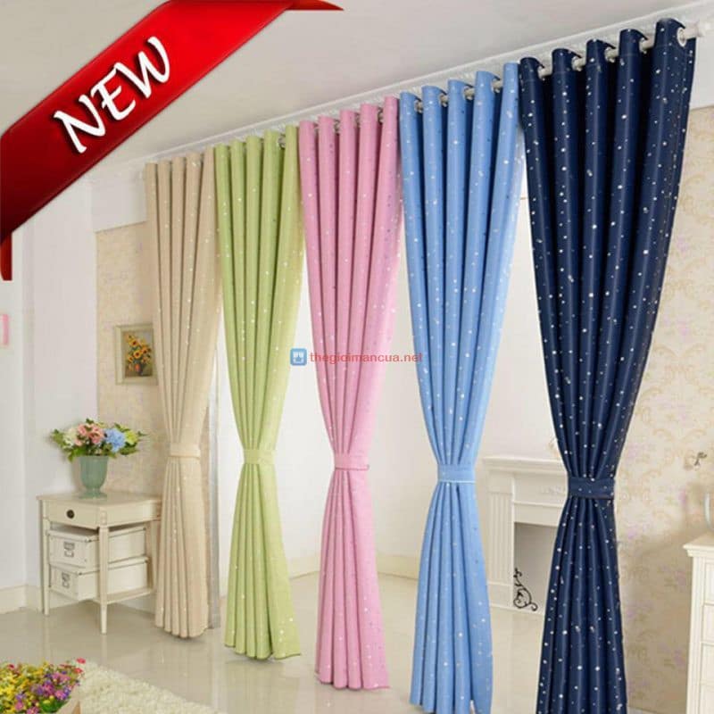 Rèm vải đẹp cao cấp hiện đại hàn quốc