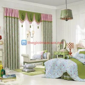 Màn vải đẹp phong cách Châu Âu