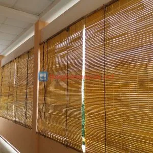 Màn sáo tre nắng mưa ngoài trời