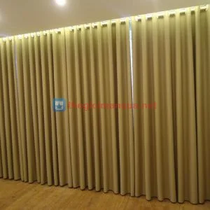 Màn vải đẹp một màu sang trọng,cản nắng