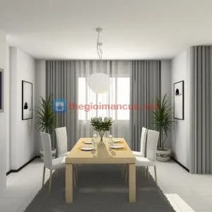Rèm cửa phòng khách vải cản nắng, sang trọng