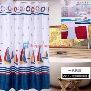 Rèm tắm che cửa nhà vệ sinh RT04