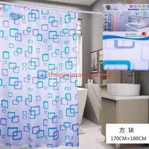 Rèm ngăn phòng tắm giá rẻ RT14