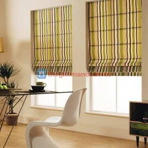 Rèm roman xếp lớp MX03