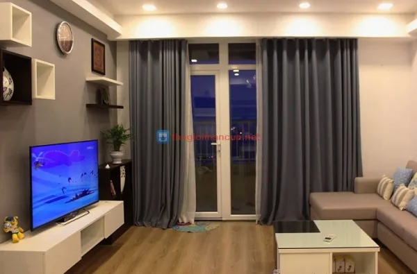 Màn vải đẹp cản nắng một màu xám