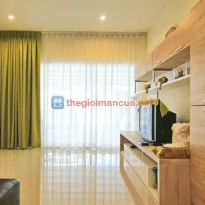 Rèm vải phòng khách hiện đại giá rẻ